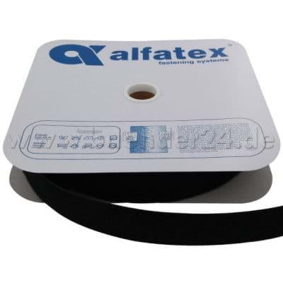 25m Alfagrip Flauschband - 20mm breit - Farbe: schwarz, Picture 2