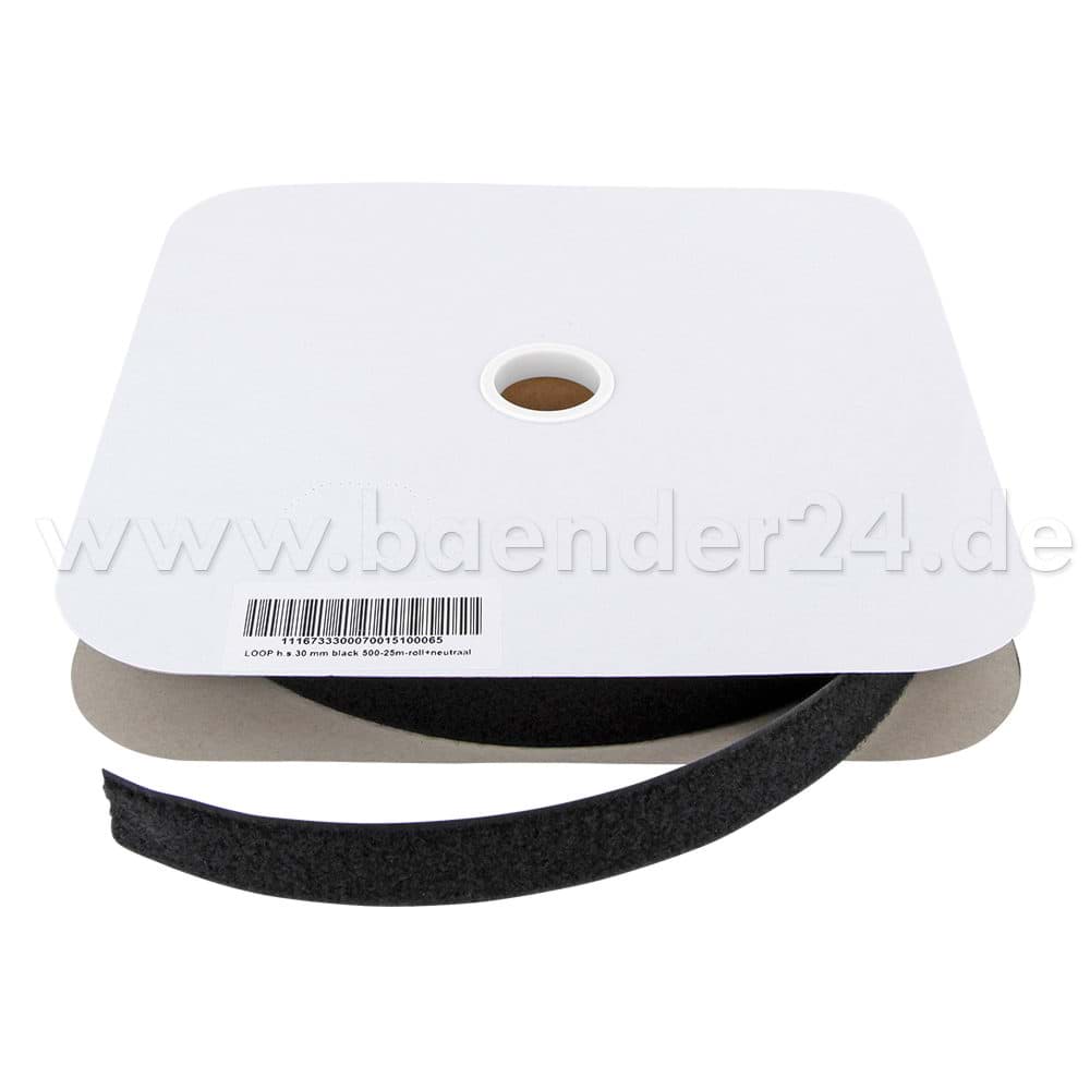 25m Alfagrip loop tape - 38mm wide - color: black