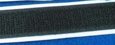 25m Selbstklebendes Alfagrip  Hakenband - ATA Kleber - 50mm breit - schwarz
