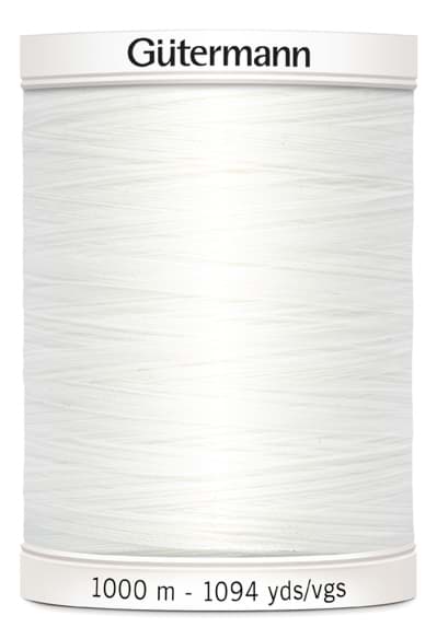 Gütermann Sew-all Thread - 1.000m - color: white 800