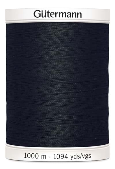 Gütermann Sew-all Thread - 1.000m - color: black 000