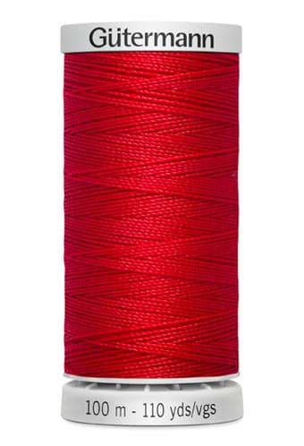 Gütermann threads - extra thick 100m coil - color: red 156