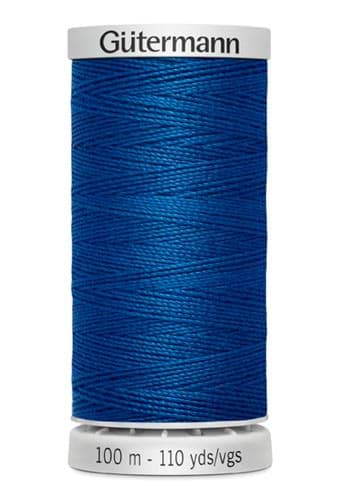 Gütermann threads - extra thick 100m coil - color: blue 214