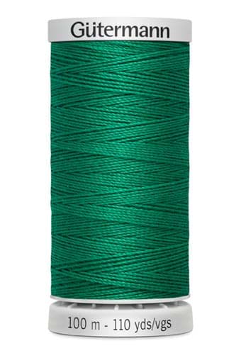Gütermann thread- extra thick 100m spool - color: green 402