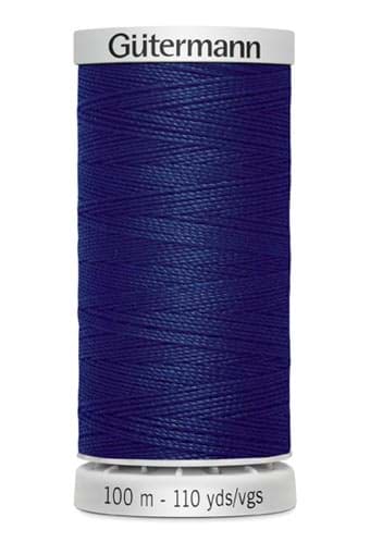 Gütermann Garn - Extra Stark 100m Spule - Farbe: dunkelblau 339