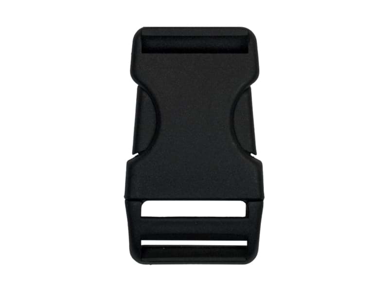 10 buckles for 25mm wide webbing, made of synthetic fiber - 10 pieces