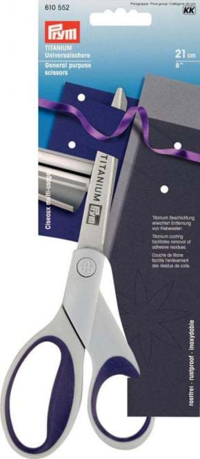 PRYM Universalschere / Schere - 21cm lang - Titanium - 1 Stück
