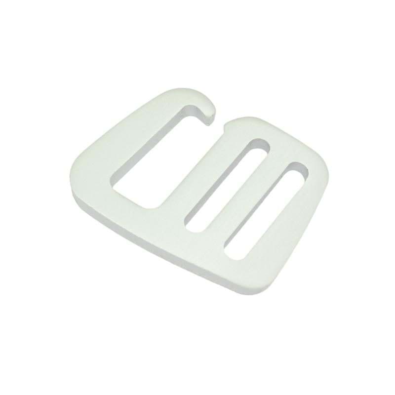 G-Haken - Gurthaken aus Aluminium - silber - 20mm