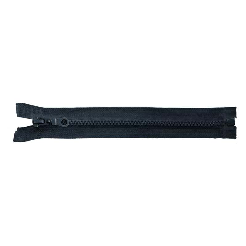 Jacken Reißverschluss teilbar - 80cm lang - Dunkelblau - 10 Stück