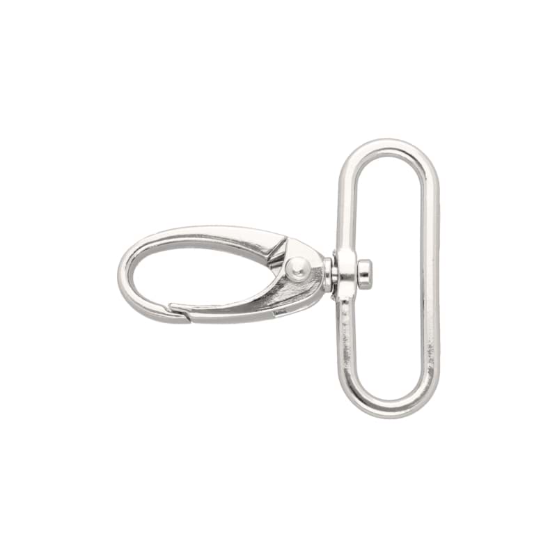 Karabiner aus Zinkdruckguss - 5cm lang - 38mm Durchlass- matt - 10 Stück