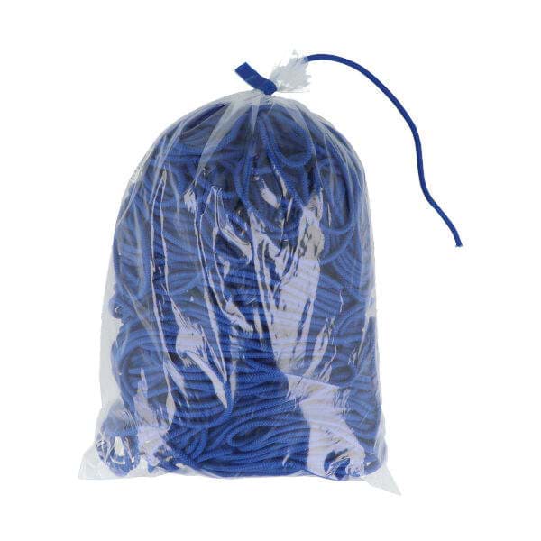 100mm elastic cord - 1mm thick - blue