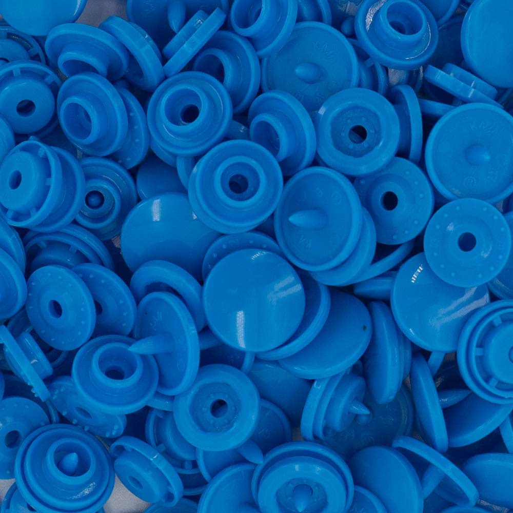 KAM Snaps T5 buttons 12,4mm - 50 pieces - light blue