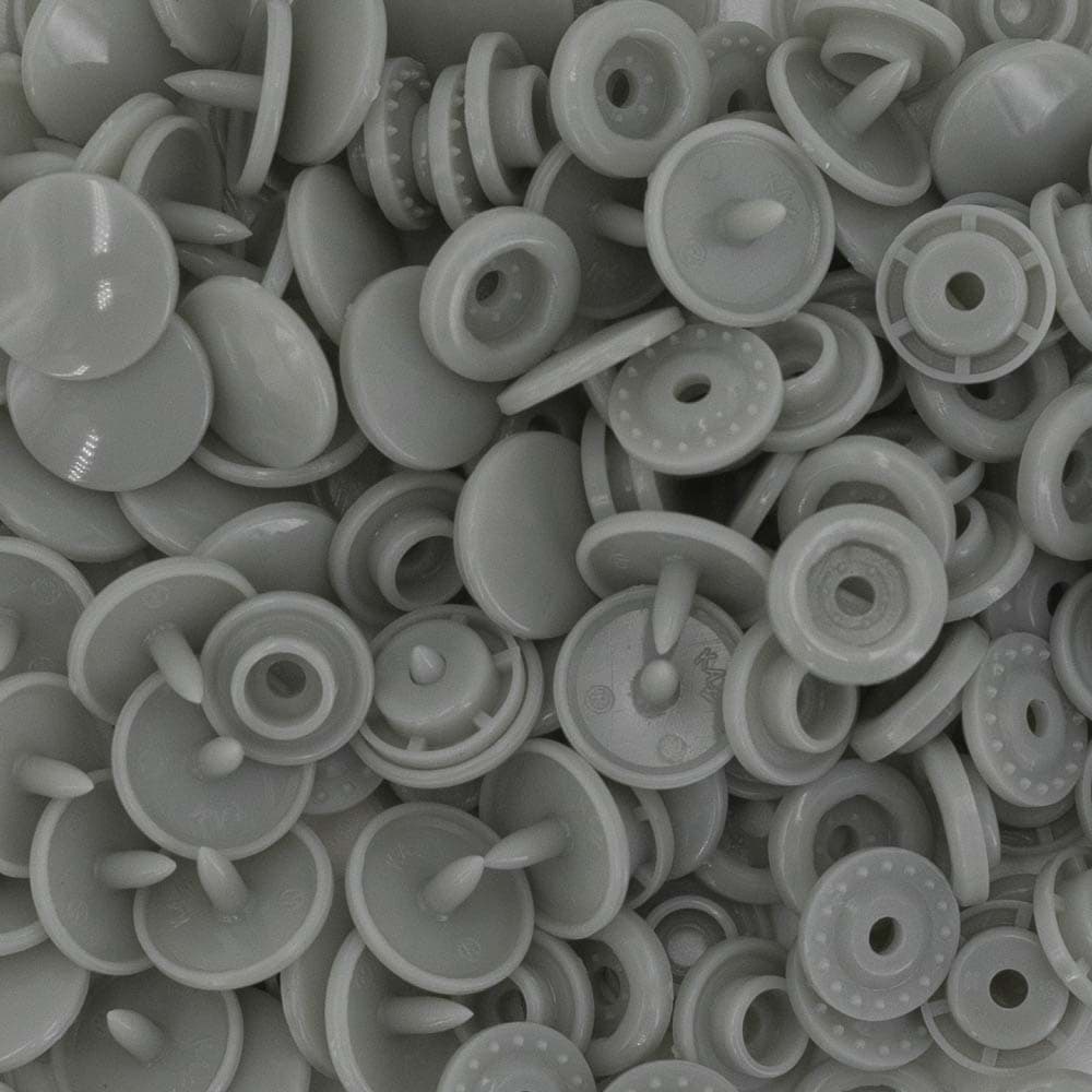 KAM Snaps T5 buttons 12,4mm - 50 pieces - silver