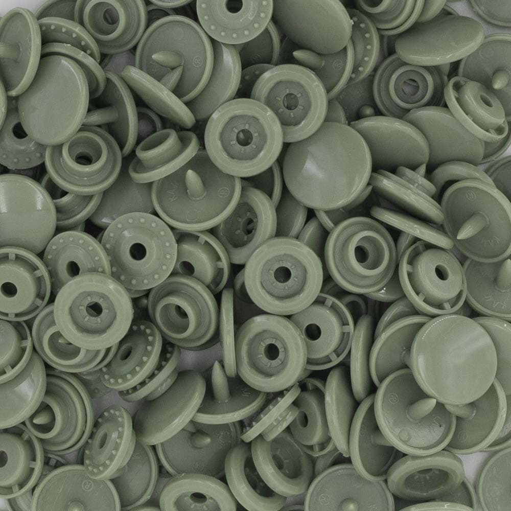 KAM Snaps T5 buttons 12,4mm - 50 pieces - grey