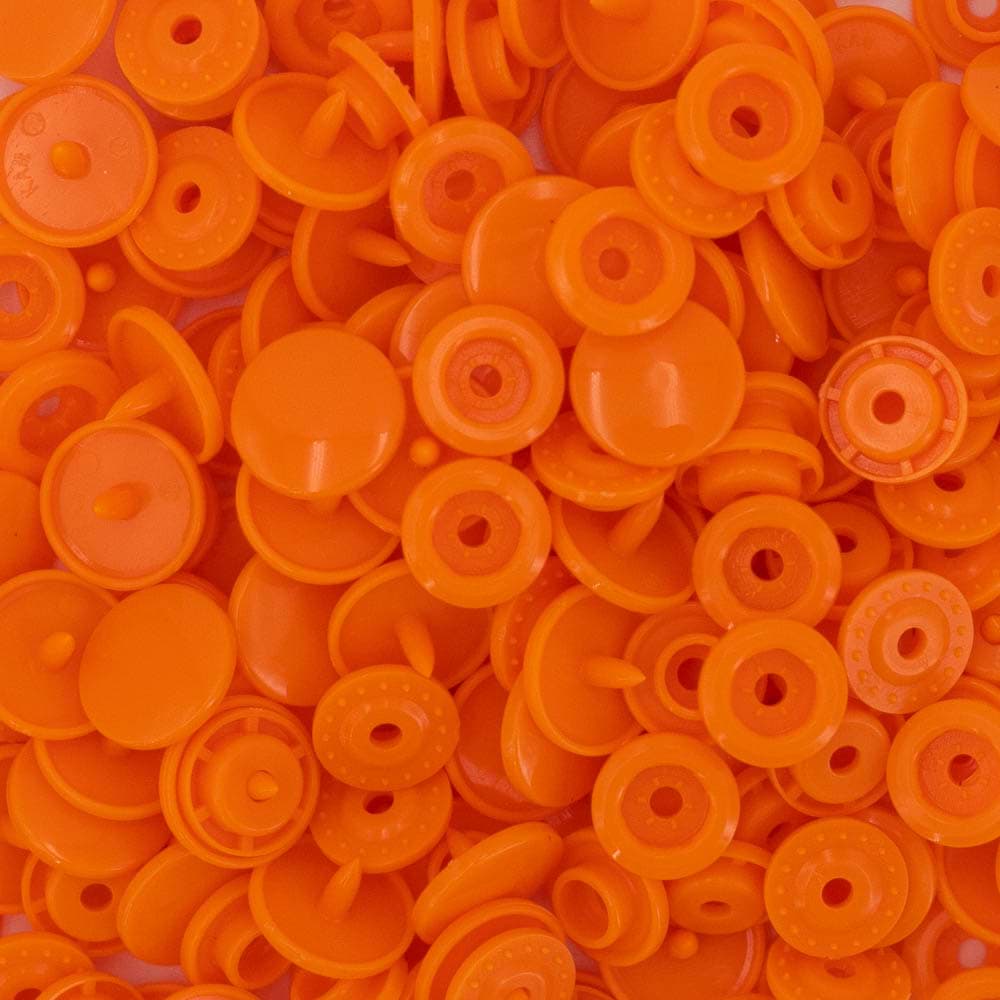 KAM Snaps T5 buttons 12,4mm - 50 pieces - orange