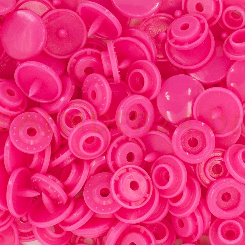 KAM Snaps T5 buttons 12,4mm - 50 pieces - pink