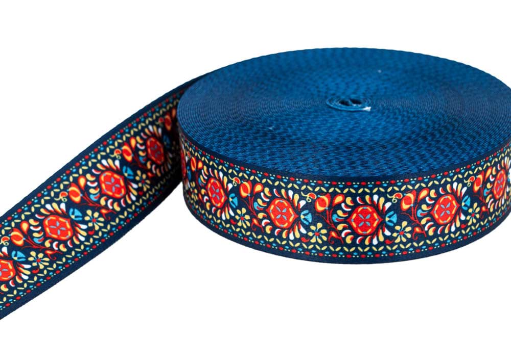 1m Dekoband / Gurtband - 51mm breit - Carpet