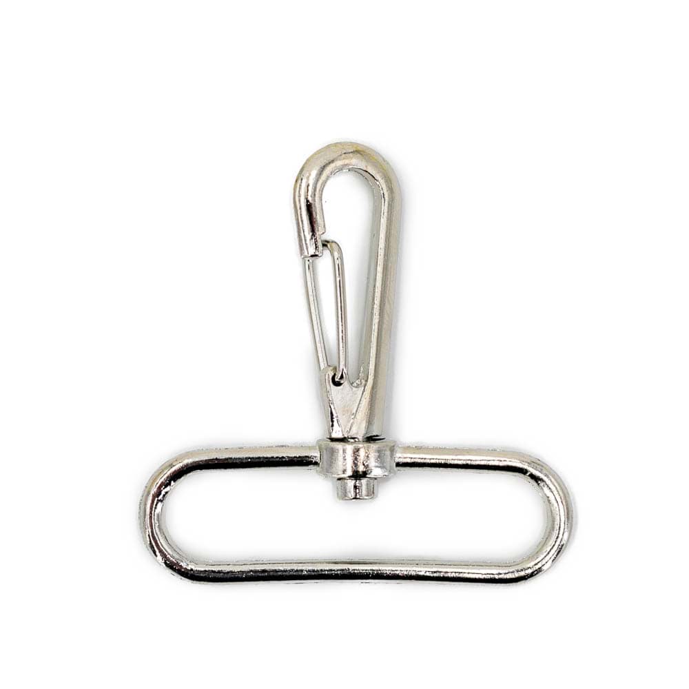 carabiner made of zinc die casting - 5,7cm long - 50mm opening - 10 pieces