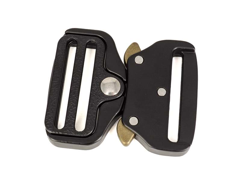 High-quality metal buckle / military buckle - 39mm passage width - 10 pieces