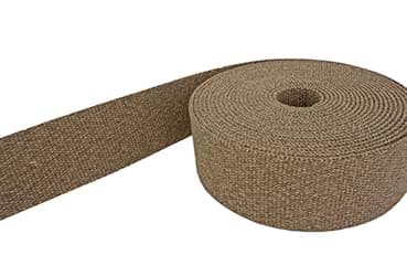 1m Gürtelband / Taschenband - 40mm breit - Natur melange