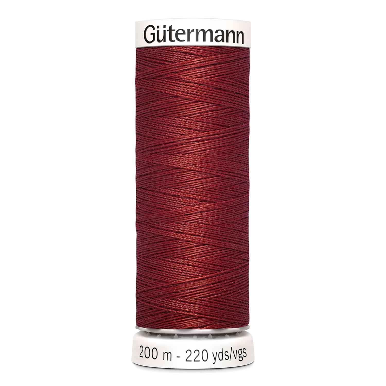 Gütermann Garne - Allesnäher 200m  - Farbe: rostrot 221