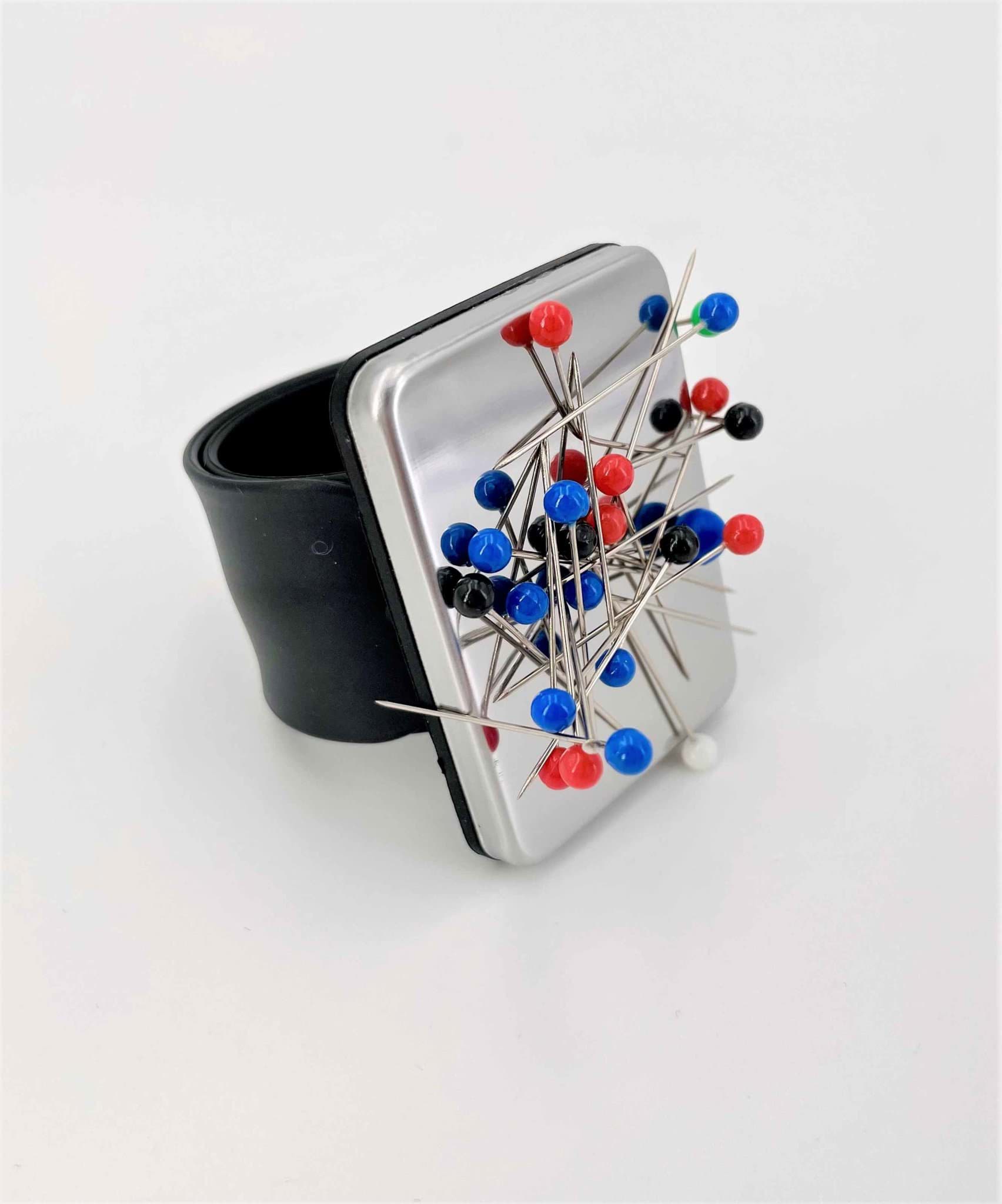 Magnetarmband / Magnet Nadelkissen - 24cm lang - Schwarz - 1 Stück