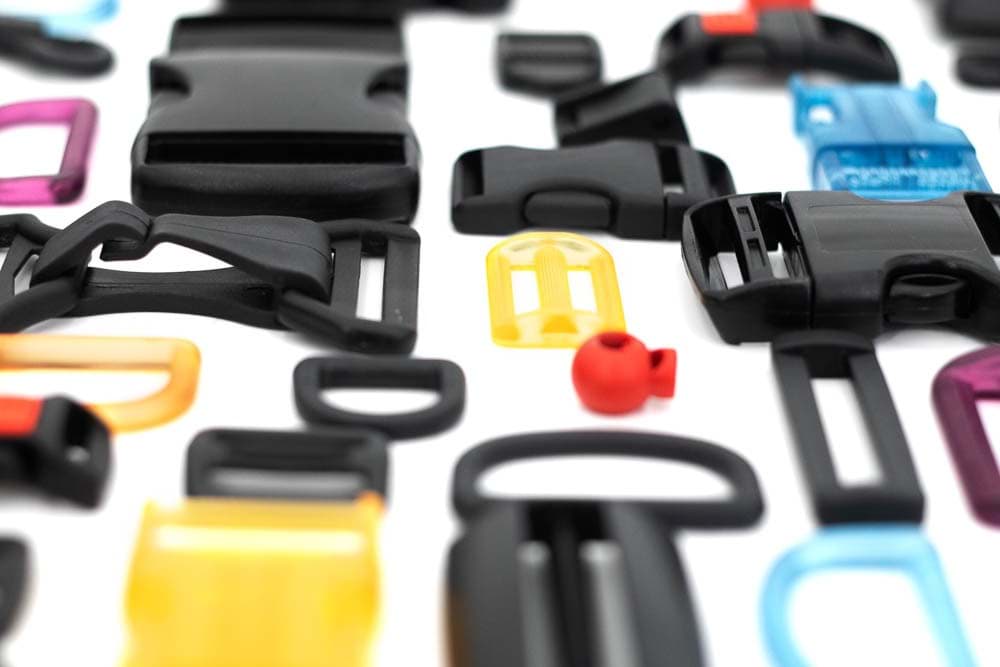 metal briefcase lock - colour: antique black - 3,5cm wide - 1 piece